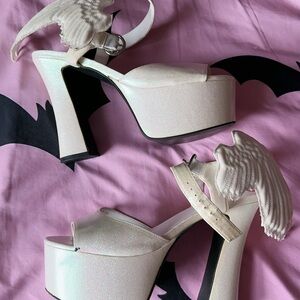 Dolls kill sugar thrillz angel heels 8